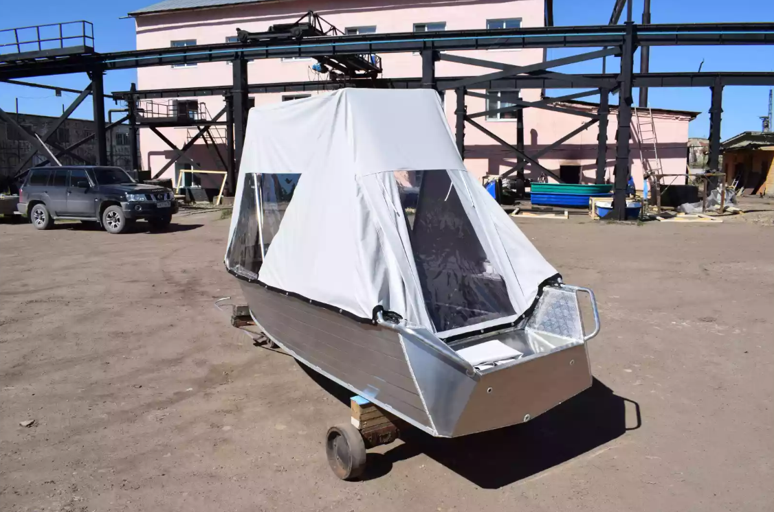 Алюминиевая лодка Wyatboat-390 У в Оренбурге