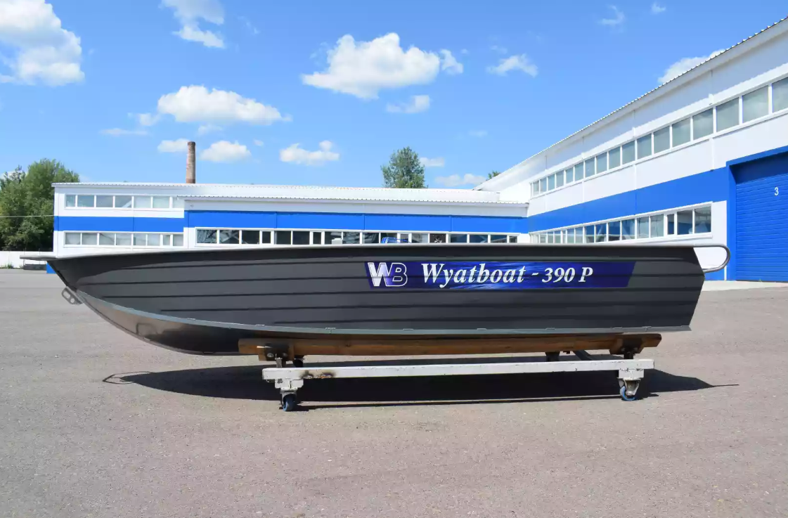 Алюминиевая лодка Wyatboat-390Р Fish в Оренбурге