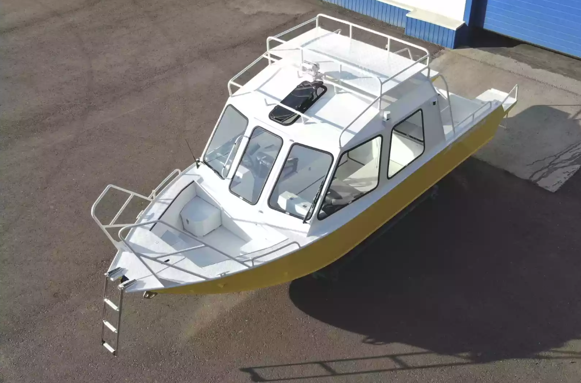 Алюминиевый катер Wyatboat-660 Cabin в Оренбурге