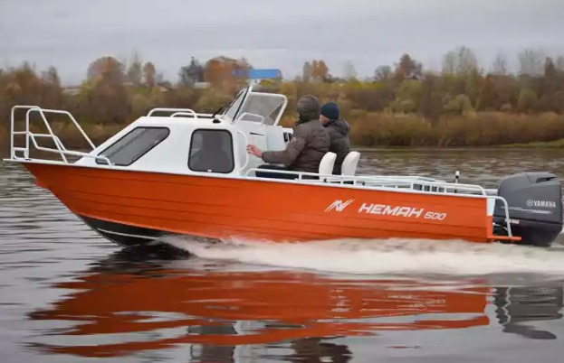 Алюминиевый катер Неман-500 (каютный) в Оренбурге