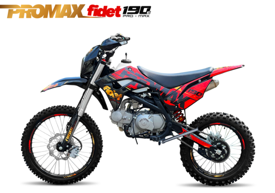 Мотоцикл (питбайк) PROMAX FIDET (ФАЙДЕТ) 190E MAX PRO LUX 19/16 в Оренбурге