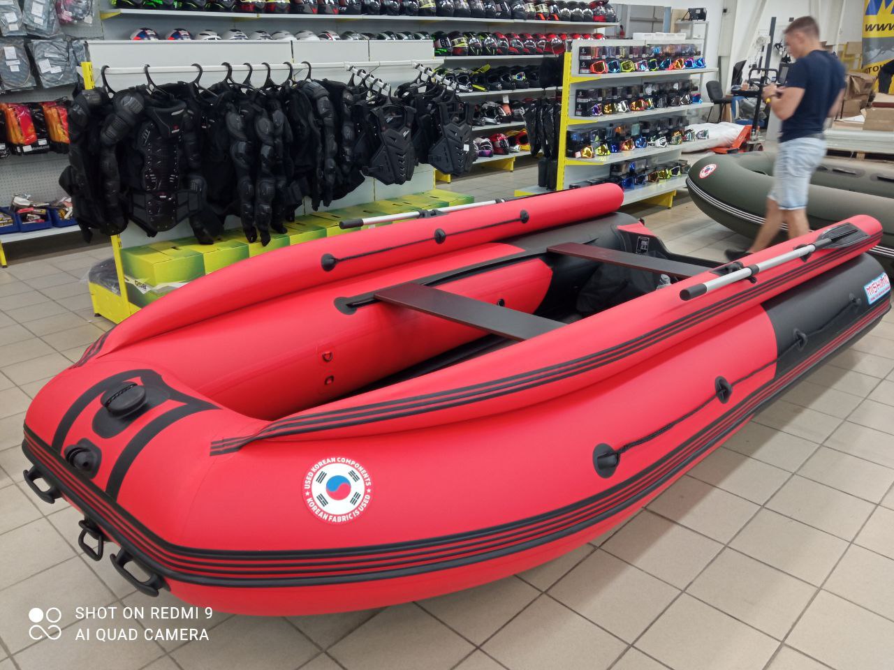 Лодка MISHIMO RIVER FJET PRO 410  под водомет в Оренбурге