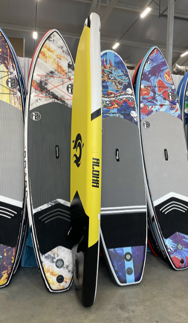 SUP ДОСКА-КАЯК 2 В 1 RAIDEX ALOHA YELLO 10.6’ (320СМ) в Оренбурге