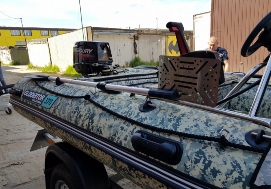 НАДУВНАЯ ЛОДКА GLADIATOR C370AL в Оренбурге