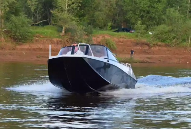 Алюминиевый катер Неман 500 DC водомёт в Оренбурге