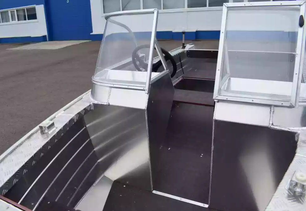 Алюминиевая лодка Wyatboat-390 DCM Увеличенный борт в Оренбурге