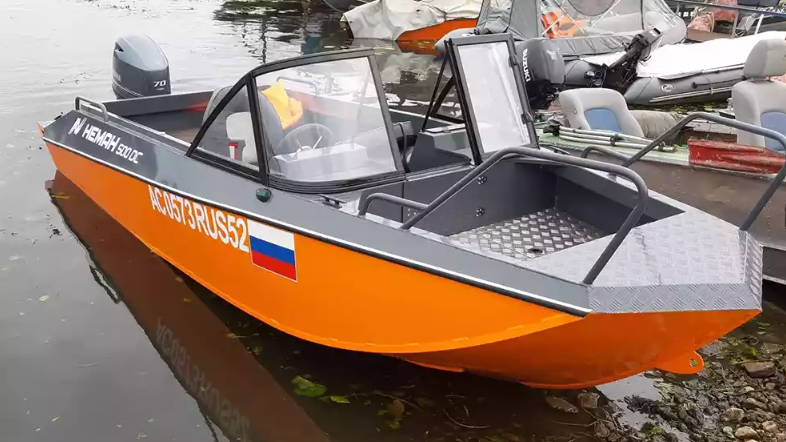 Алюминиевый катер Неман-500 DC в Оренбурге