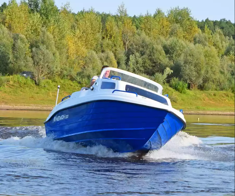 Комбинированный катер Neman-500 с каютой в Оренбурге