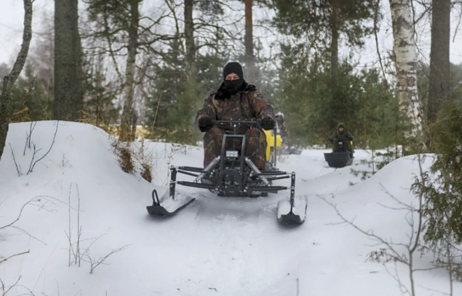 Мотобуксировщик РЫБАК PKD. PSD 17 л.с. (длинная база 1430мм) в Оренбурге