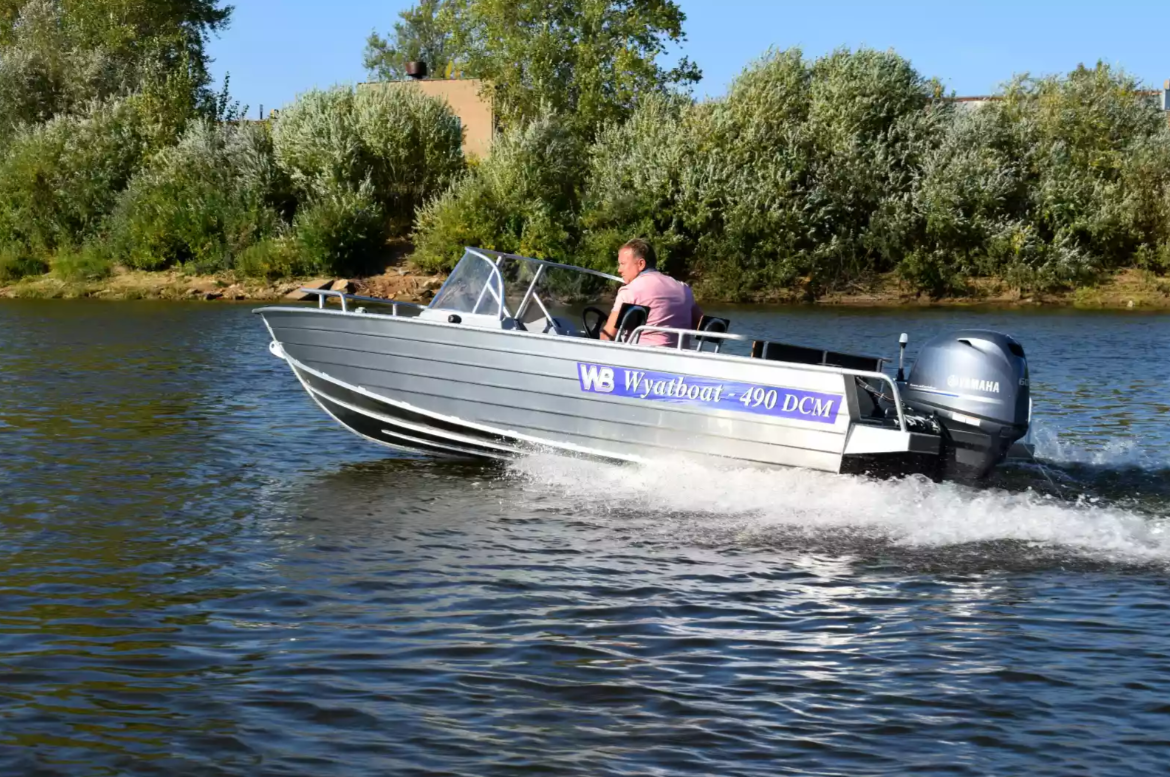 Алюминиевый катер Wyatboat-490 DCM в Оренбурге