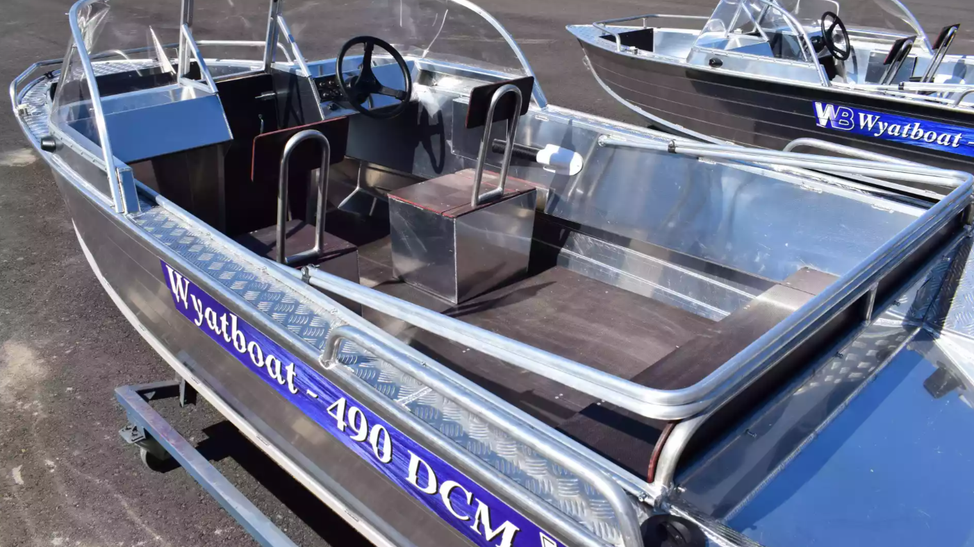 Алюминиевый катер Wyatboat-490 DCM в Оренбурге