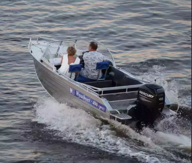 Алюминиевый катер Wyatboat-490 Pro в Оренбурге
