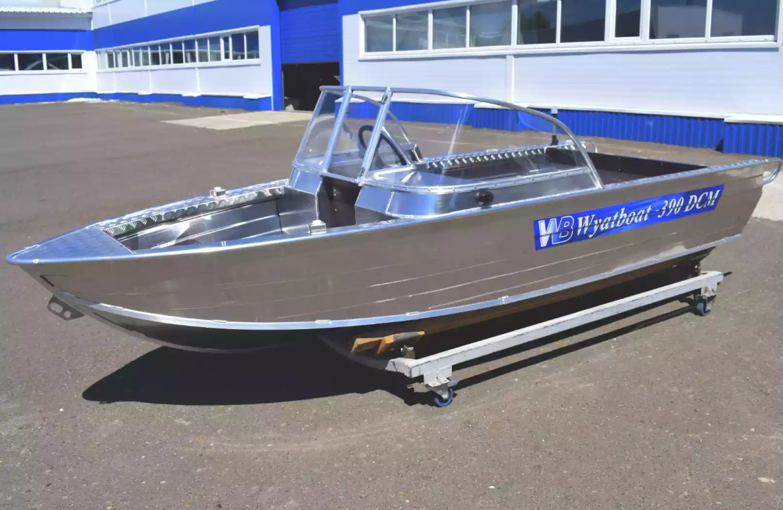 Алюминиевая лодка Wyatboat-390 DCM в Оренбурге