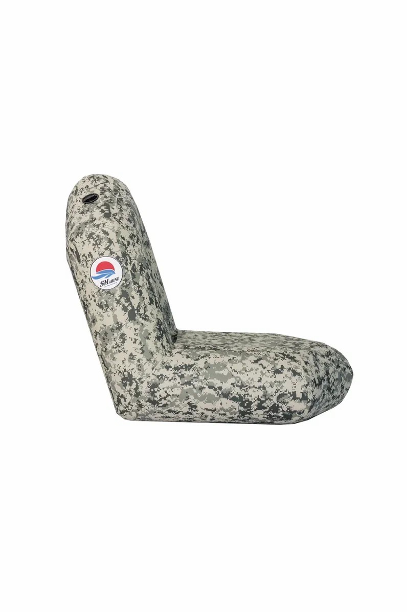 КРЕСЛО НАДУВНОЕ SMARINE, 85Х75 СМ, ПВХ, ЗЕЛЕНЫЙ ПИКСЕЛЬ в Оренбурге