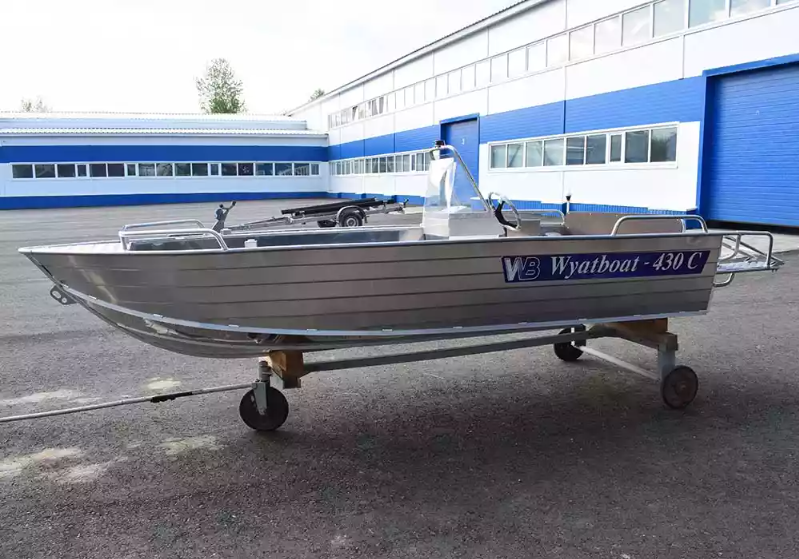 Алюминиевый катер Wyatboat-430 C в Оренбурге