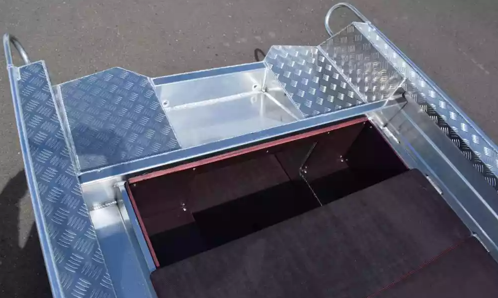 Алюминиевая лодка Wyatboat-390Р Fish в Оренбурге