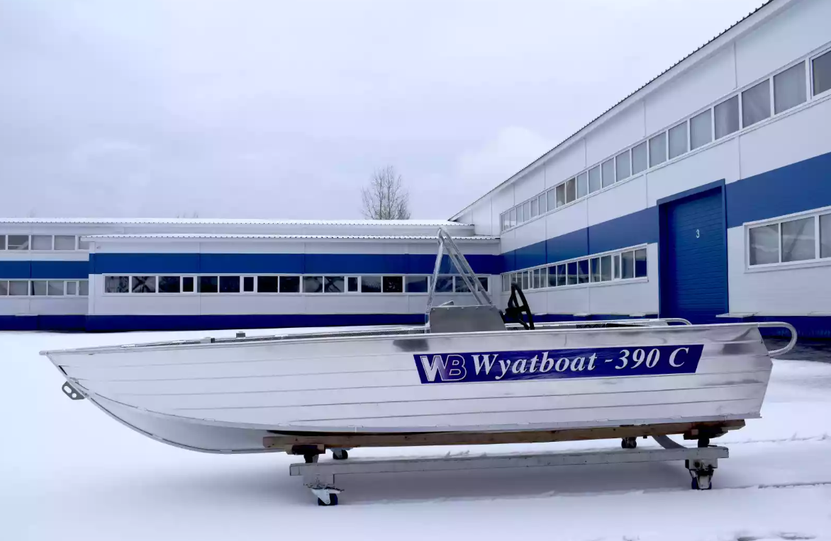 Алюминиевый катер Wyatboat-390 C в Оренбурге