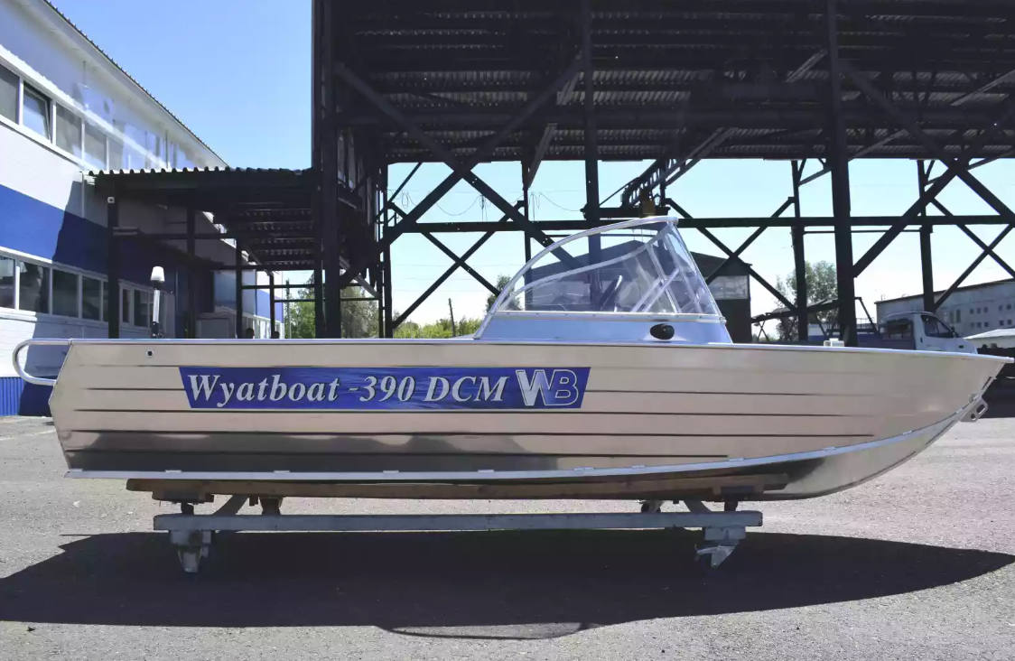 Алюминиевая лодка Wyatboat-390 DCM в Оренбурге