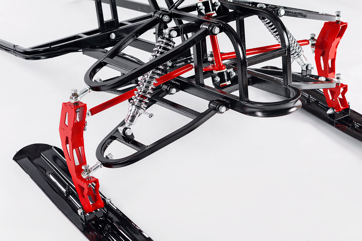 Лыжный модуль IKUDZO TERRAIN с подогревом ручек металлические лыжи в Оренбурге