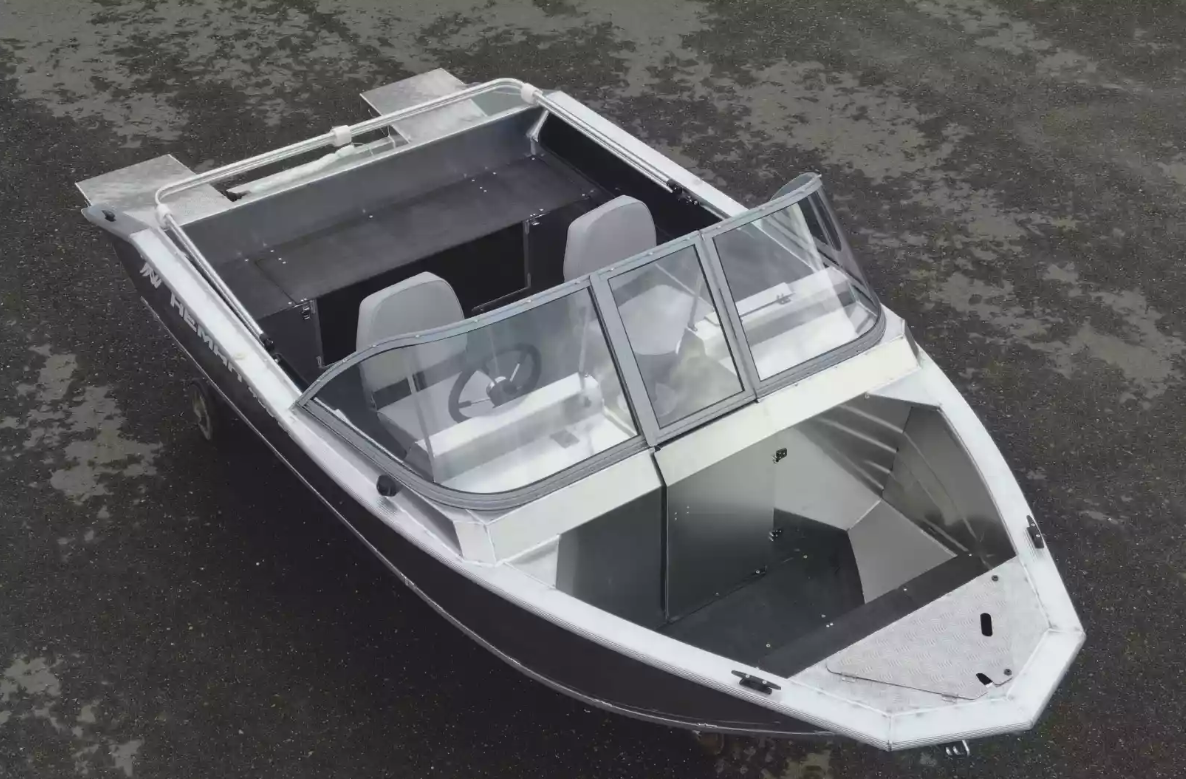 Алюминиевый катер Неман-450 DC NEW без покраски в Оренбурге