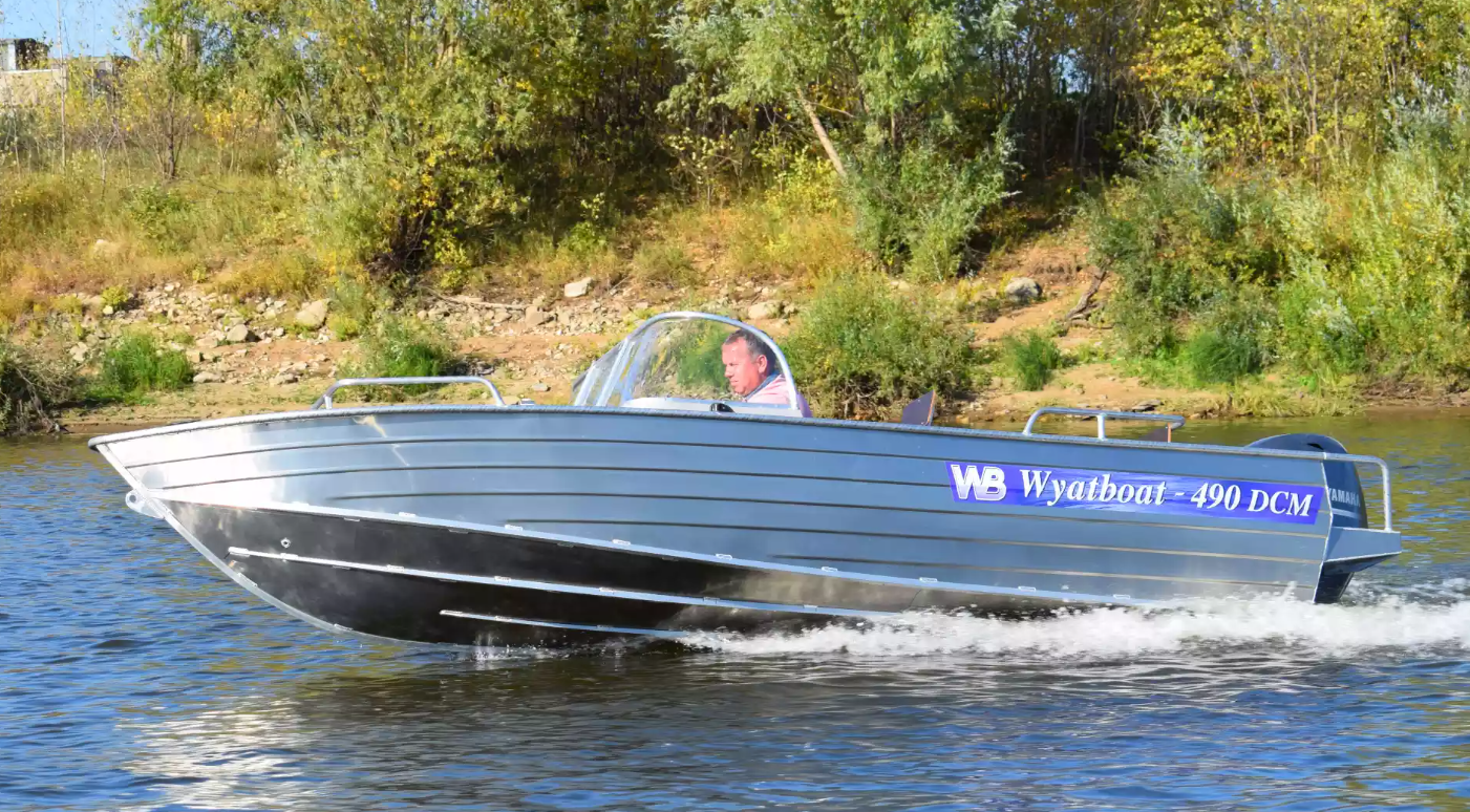 Алюминиевый катер Wyatboat-490 DCM в Оренбурге