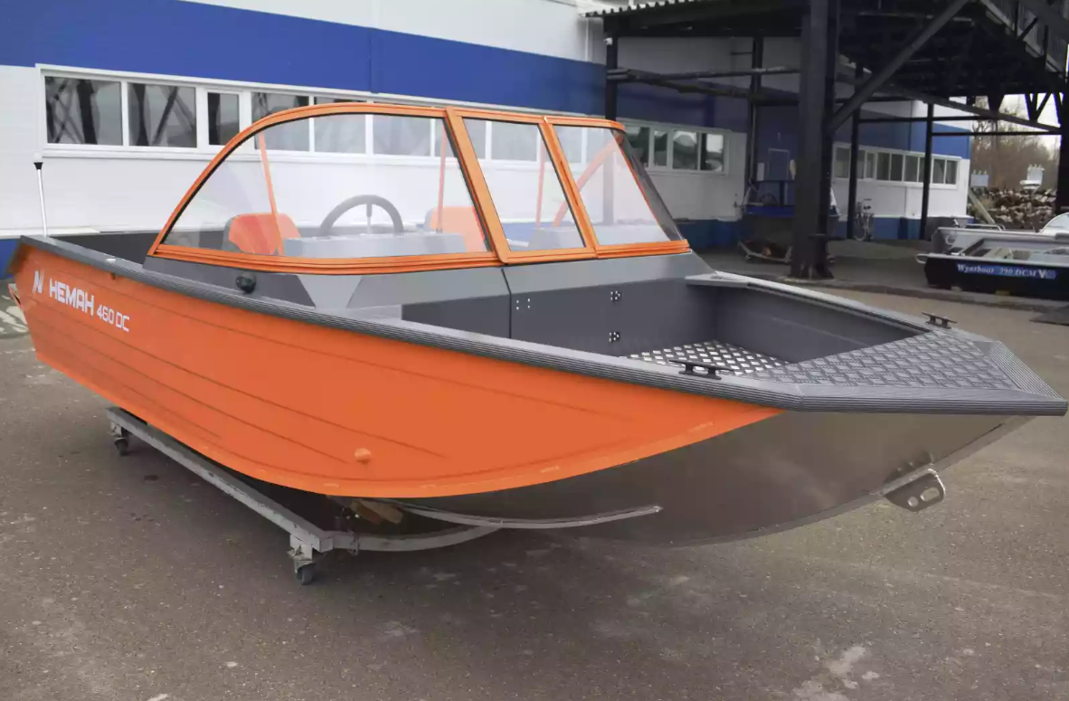 Алюминиевый катер Неман-480 DCM FISH в Оренбурге