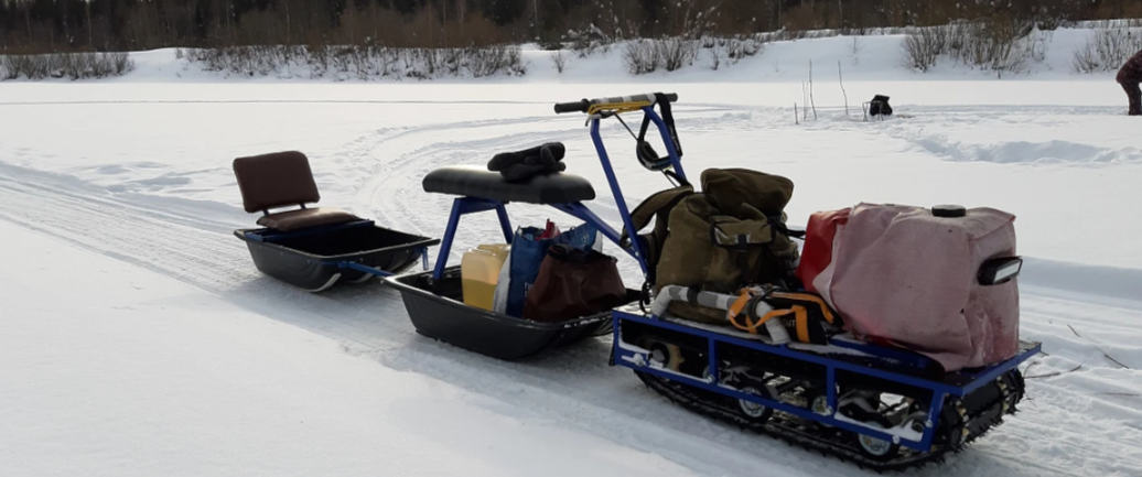 Мотобуксировщик Альбатрос-L 9 без фары в Оренбурге