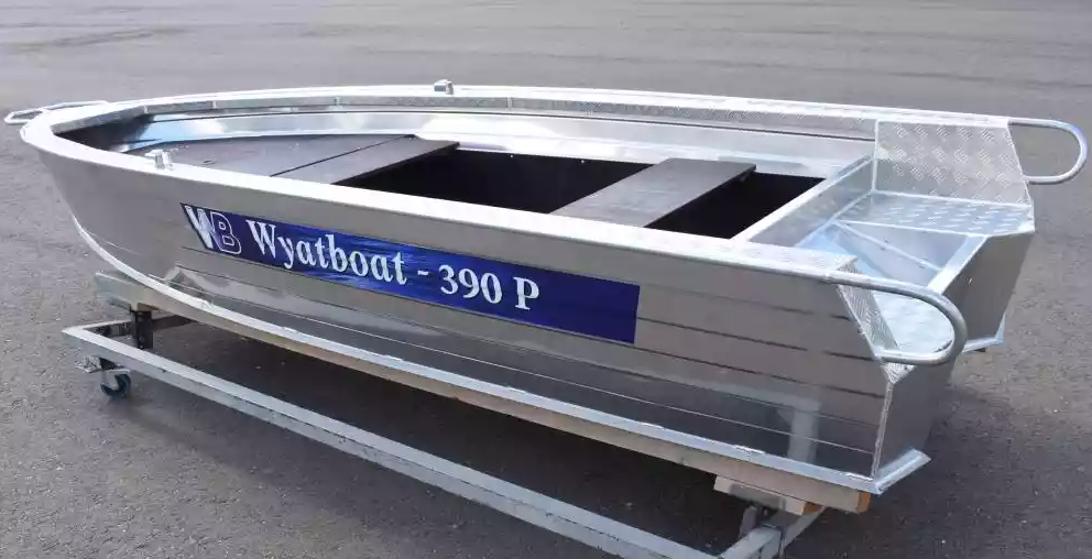Алюминиевая лодка Wyatboat-390Р Fish в Оренбурге