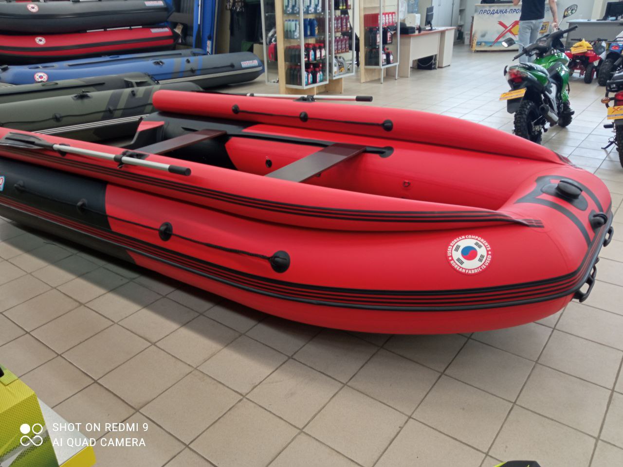 Лодка MISHIMO RIVER FJET PRO 410  под водомет в Оренбурге