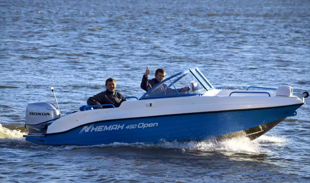 Комбинированный катер Neman-450 Open в Оренбурге