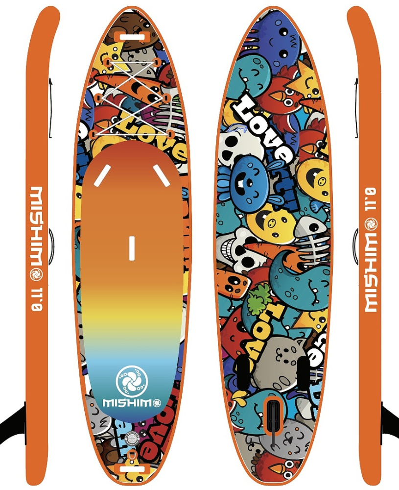 SUP (САП) Доска MISHIMO CRAZY-LINE 9.5’ (305см) в Оренбурге