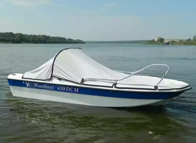 Стеклопластиковый катер Wyatboat-430 DCM (тримаран) в Оренбурге