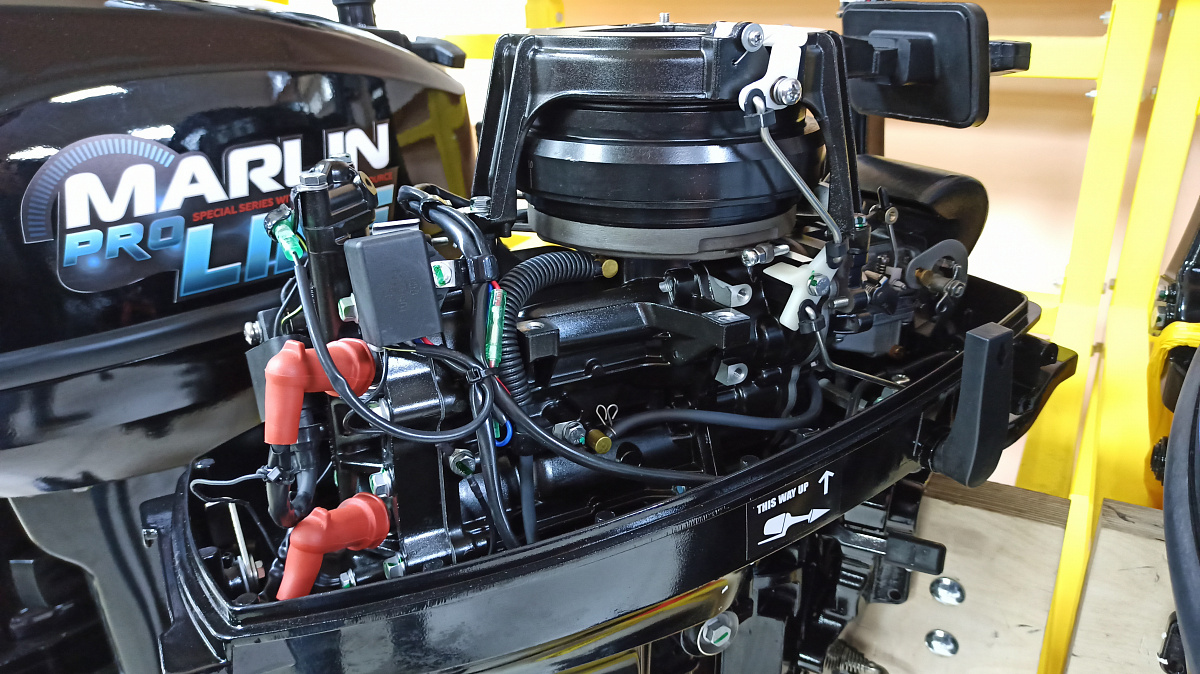 КОМПЛЕКТ Лодка MISHIMO PRO 350 + ЛОДОЧНЫЙ МОТОР MARLIN MP 9.9 (20) AMHS PRO в Оренбурге