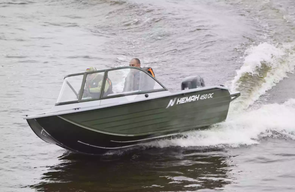 Алюминиевый катер Неман-450 DC NEW в Оренбурге