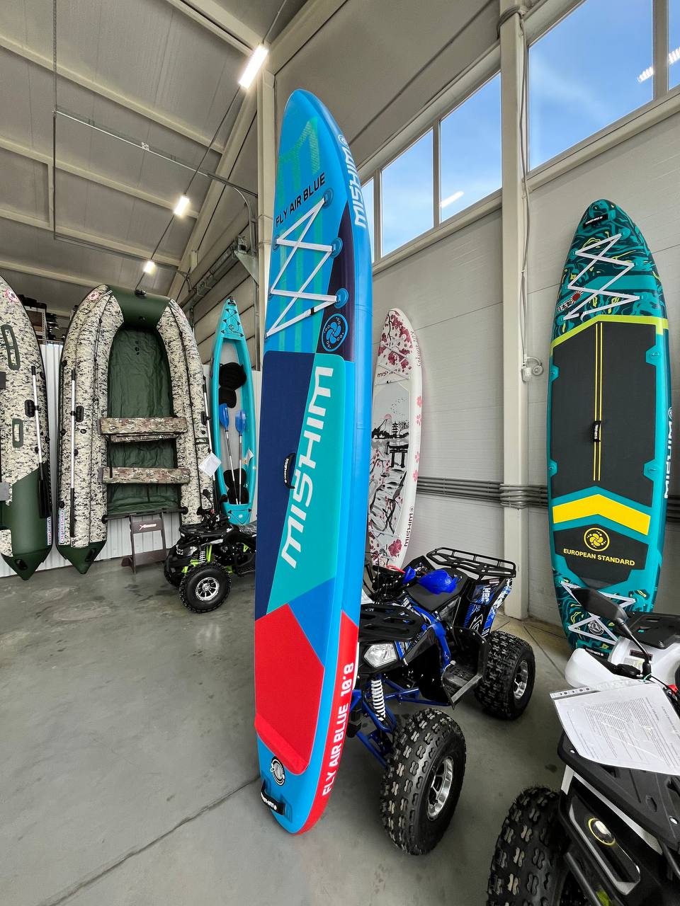 SUP (САП) Доска MISHIMO FLY AIR BLUE 10,8’ (330см) в Оренбурге