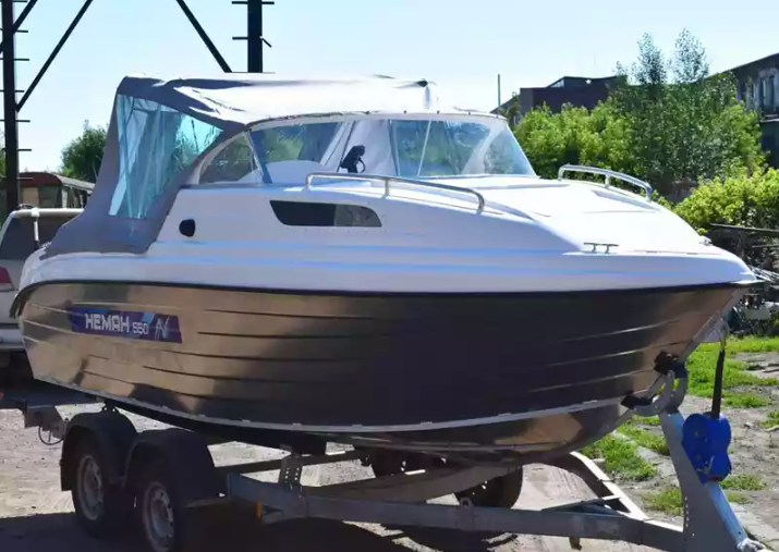 Комбинированный катер Neman-550 с каютой в Оренбурге