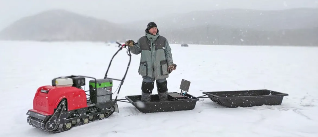 Мотобуксировщик PAXUS 500 9 л.с. HONDA в Оренбурге