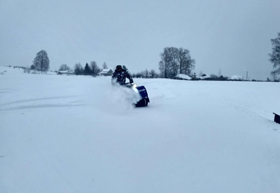 Мотобуксировщик Альбатрос-XLV 15 тележки, 1450 мм в Оренбурге