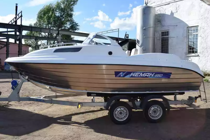 Комбинированный катер Neman-550 с каютой в Оренбурге