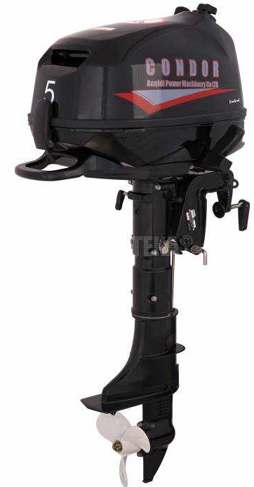 Лодочный мотор Condor F5HS без бака 12 л. в Оренбурге