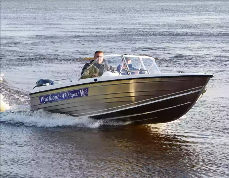 Комбинированный катер Wyatboat-470 Open в Оренбурге
