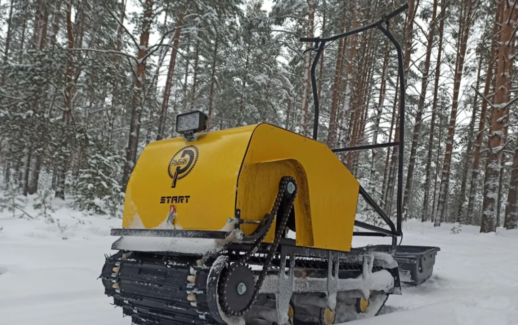 Мотобуксировщик РЫБАК СТАРТ Lifan 15 л.с. (металлический капот) в Оренбурге