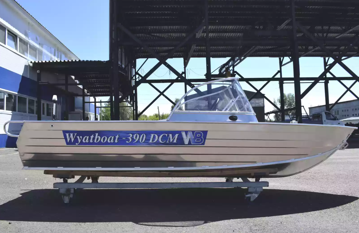 Алюминиевый катер Wyatboat-390 DCM в Оренбурге