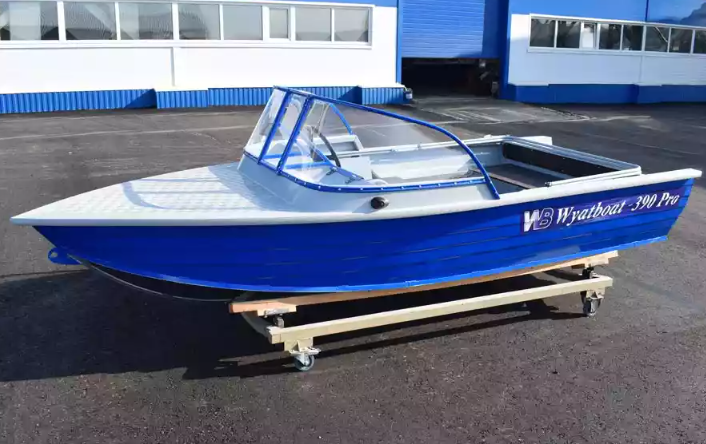 Алюминиевый катер Wyatboat-390 Pro в Оренбурге