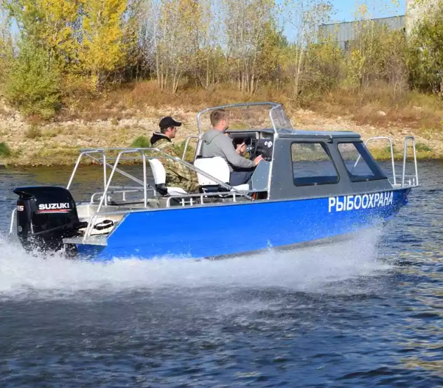 Алюминиевый катер Неман 550 с каютой в Оренбурге