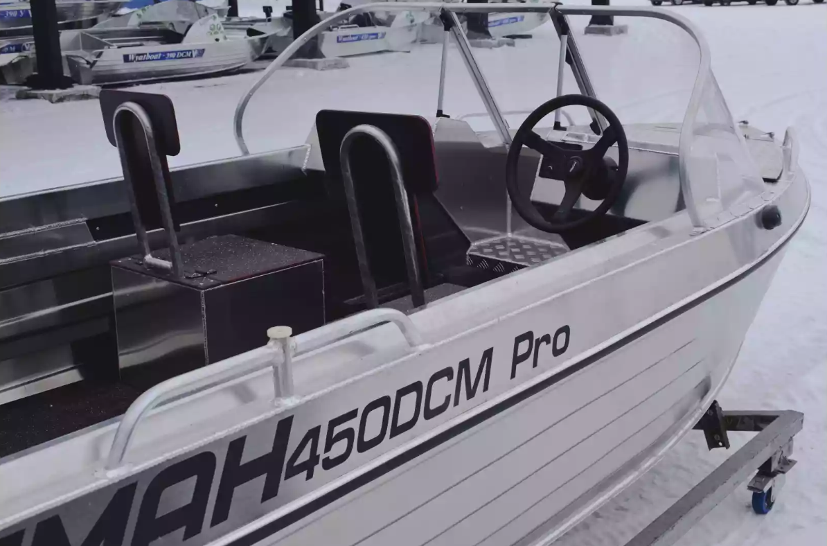 Алюминиевый катер Neman-450 DCM PRO в Оренбурге