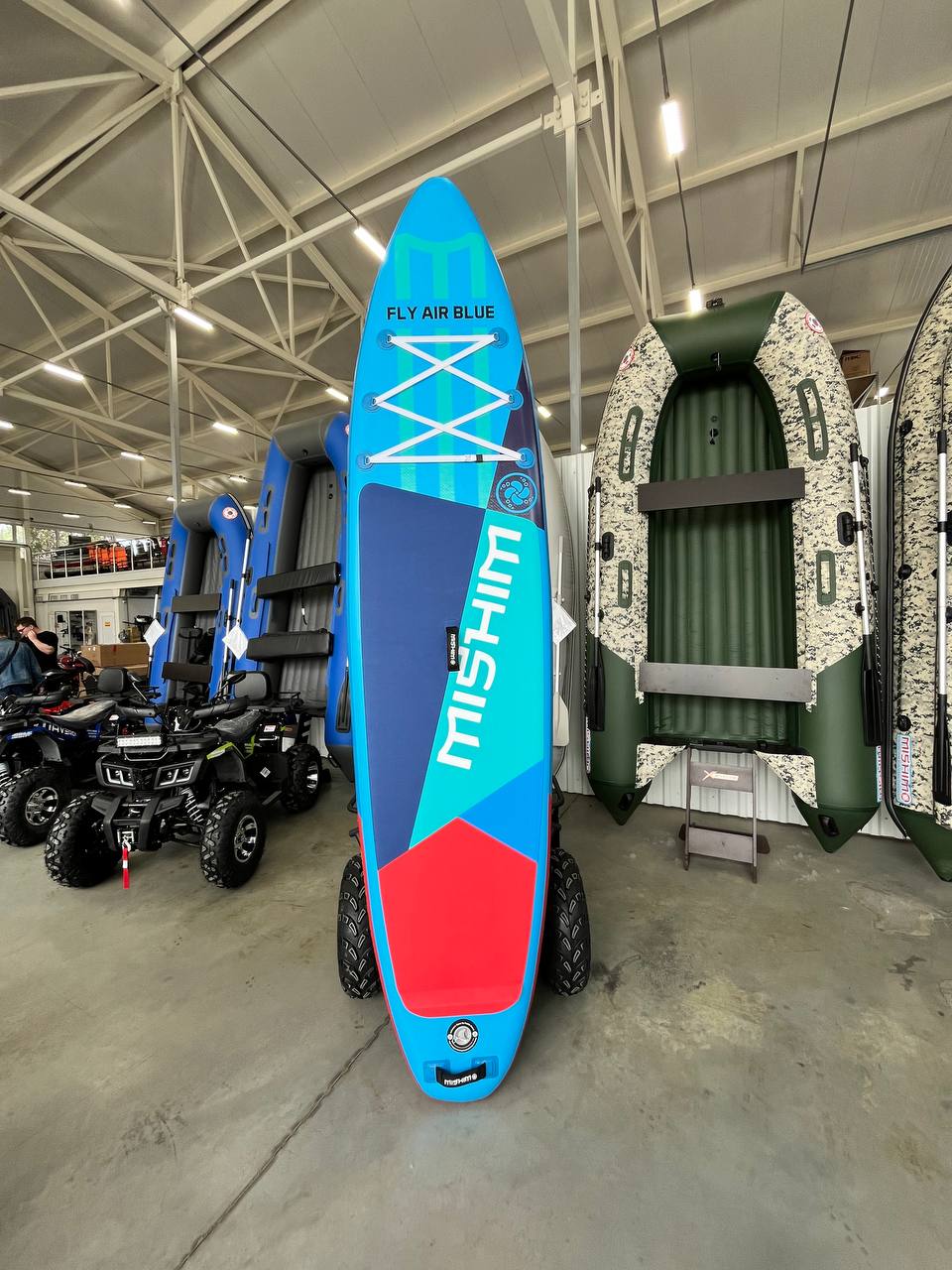 SUP (САП) Доска MISHIMO FLY AIR BLUE 10,8’ (330см) в Оренбурге