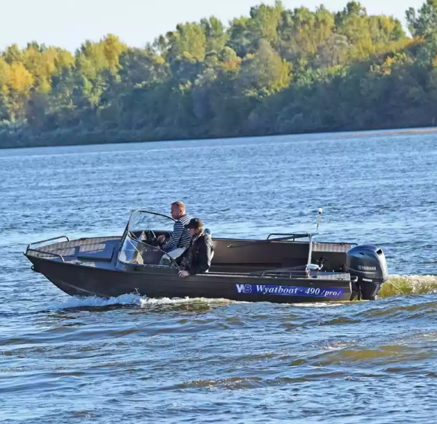 Алюминиевый катер Wyatboat-490 Pro в Оренбурге