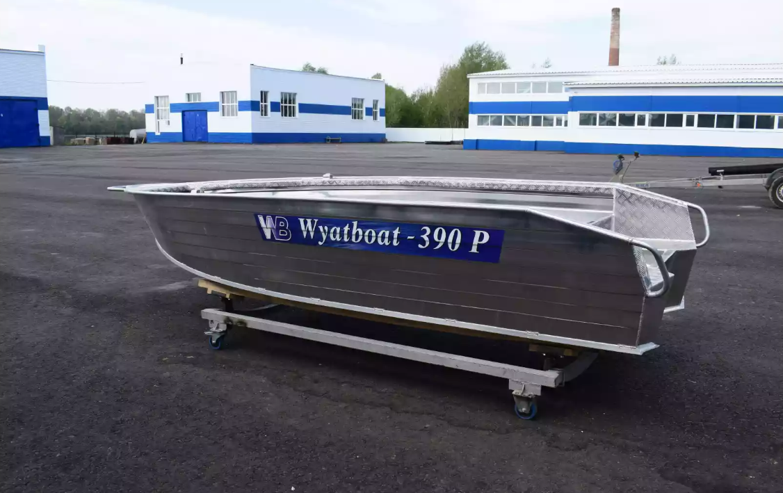 Алюминиевая лодка Wyatboat-390Р Увеличенный борт в Оренбурге