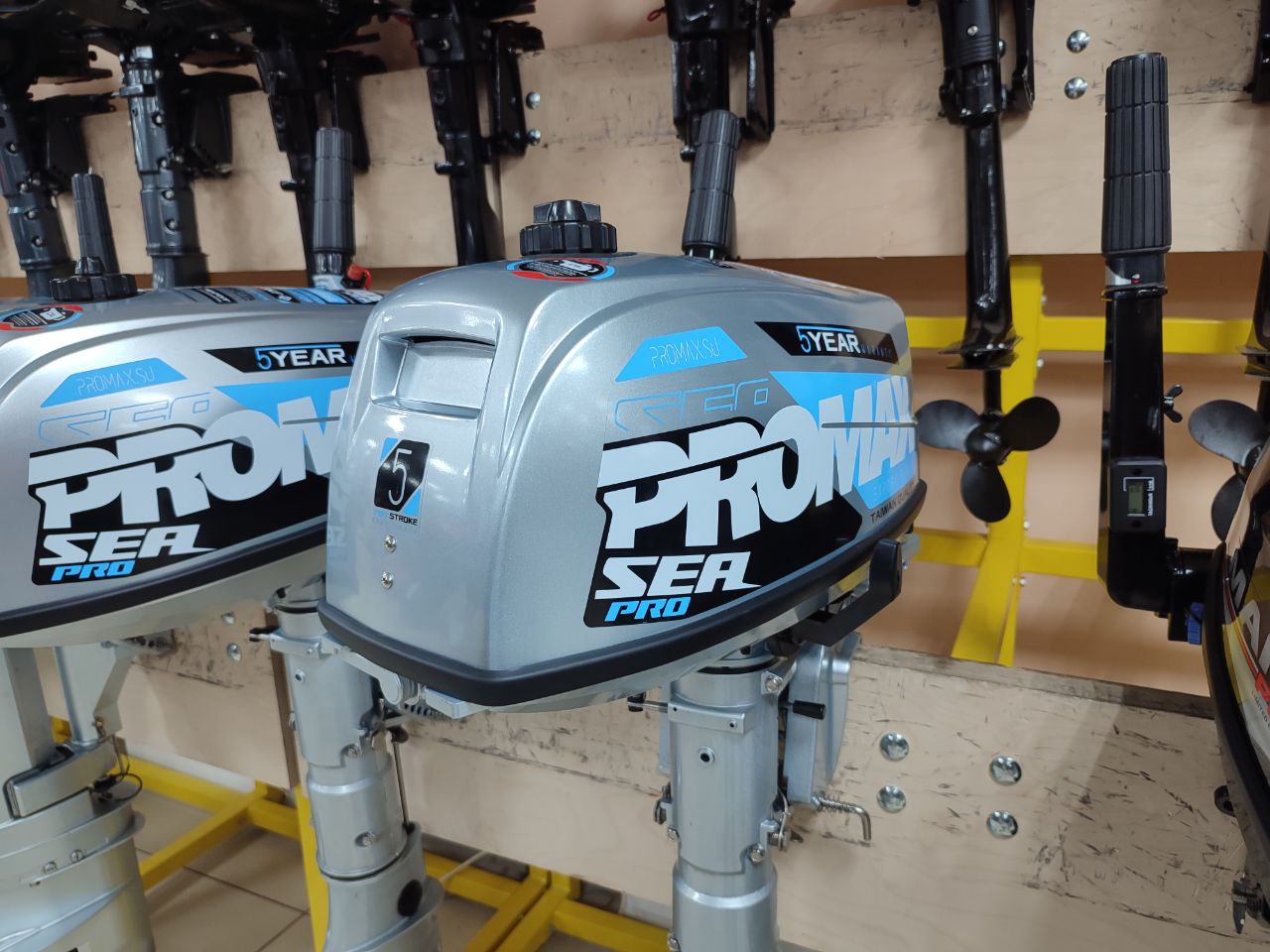 Лодочный мотор PROMAX SP5FHS (внешний бак 12 л) в Оренбурге